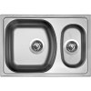 SINKS TWIN 620.1 V 0,6 mm matný