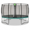 EXIT TOYS Exit Allure Classic trampolína s ochrannou sieťou priemer 427 cm, zelená farba, NOVINKA