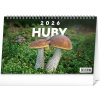 NOTIQUE Stolový kalendár Huby 2026, 23,1 x 14,5 cm