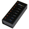 StarTech.com ST7300U3M hub USB 3.2 Gen 1 (3.1 Gen 1) Type-B 5000 Mbit/s Čierna (ST7300U3M)