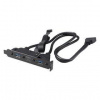 Adaptér Akasa AK-CBUB52-50BK