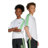 Detské bavlnené tričko adidas Originals biela farba, s potlačou, JW7750 128