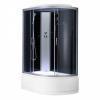 Sprchový kút Cora s hlbokou vaničkou, inštalácia na ľavej strane