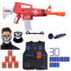 NERF SADA PEVNÝCH PUŠIEK M16 INSIGHTFUL F7623 + MEGA DOPLNKY