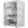 GAMINGOVÁ PUZDRO 3x ARGB SKLO ATX MIDI TOWER USB 3.1 FORNAX 500 BIELA