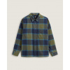 Flanelová košeľa VANS LARKSPUR PLAID FLANNEL SHIRT GRAPE LEAF/PARISIANNGHT Veľkosť: XL