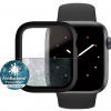 PanzerGlass Full Protection pre Apple Watch 4/5/6 / SE 44mm čierny rámček 3641