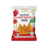 PROTEÍNOVÉ ČIPSY S PRÍCHUŤOU SLADKEJ BEZLEPKOVEJ PAPRIKY 60 g - POPCROP (POP