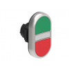 LOVATO Hlavice LPCBL7113 ovládací dvoutlačítková zelená/červená