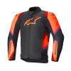 ALPINESTARS bunda T-SP 1 2 WATERPROOF, ALPINESTARS (černá/červená fluo, vel. S)