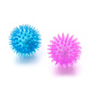 JK Animals LED TPR loptička s pichliačmi, 2 ks