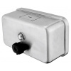 Nimco Zásobník na tekuté mydlo horizontálny manuálny 1100ml, brúsená oceľ, HPM 8131-H-10 HPM8131-H-10