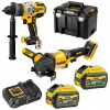 DEWALT. 18V DCK2016T2T COMBO KIT (DCD999 + DCG418) 2x6.0Ah