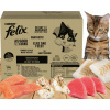 Mokré krmivo pre mačky Felix Fantastic, mix príchutí, 120 x 85 g vrecúška