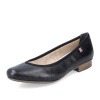 Dámske baleríny RIEKER 51994-01 čierna S5 42