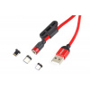 AMiO UC-08 MultiUSB Lightning/USB C/micro USB, 100cm