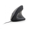 GEMBIRD myš MUS-ERGO-01, drátová, optická, vertikální, 1200-3200 dpi, USB, černá