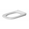 Duravit D-Code - WC sedadlo bez poklopu, biela 0060710000