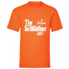 The Grillfather - Oranžová , Pánske , M