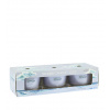 Yankee Candle Ocean Air votívna sviečka v skle 3 x 37 g