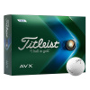Titleist AVX 2022 12ks lopty s potlačou - 1 balenie