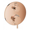 Grohe Atrio - Termostatická batéria pod omietku na 2 spotrebiče, Warm Sunset 24135DA3