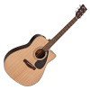 Yamaha FX 370 C Natural Elektroakustická gitara Dreadnought