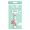 Gillette Venus Rosegold Deluxe Smooth Sensitive Rosegold strojček + 1 náhradná hlavica