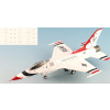 HobbyMaster - Lockheed F16C Fighting Falcon Thunderbirds, USAF, Thunderbirds, RIAT, 2017, 1/72