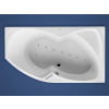 Santech FONTANA asymetrická masážna vaňa 160x90 P Relaxa 300 +chromoterapia ZADARMO R300FON160P