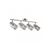 Italux Sardo SPL-5581-4-SC-SG stropné svietidlo 4xE14 strieborná, dymová