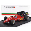 Ferrari F1 126C4 N°28 Belgium GP 1984 Rene Arnoux - With Driver Figúrka 1:43 Brumm červená čierna