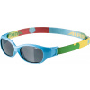 ALPINA Detské okuliare SPORT FLEXXY KIDS cyan puzzle