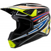 přilba S-M3 WURX, ALPINESTARS, dětská (černá/žlutá fluo/modrá/červená, vel. M)