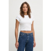 Tričko Calvin Klein Jeans dámske, biela farba, LV047AB802 M