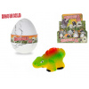 Teddies Dinosaurus líhnoucí a rostoucí z vajíčka