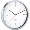 Rádiom riadené nástenné hodiny Crono 24 cm biele