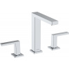 Hansgrohe Tecturis E - 3-otvorová umývadlová batéria 150 EcoSmart+ s odtokovou súpravou Push-Open, chróm 73030000
