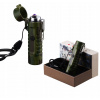 Survivalový PLAZMOVÝ USB ZAPAĽOVAČ s BATERKOU, Vodotesný (I019)