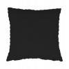 Vankúš - Dekoratívne vankúšové dekoratívne Minky 55x55 cm čierna (Dekoratívne dekoratívne vankúš Minky 55x55 cm čierna)