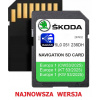 Mapa pre navigáciu Európa Skoda Octavia Karoq Fabia Yeti pamäťová karta SD