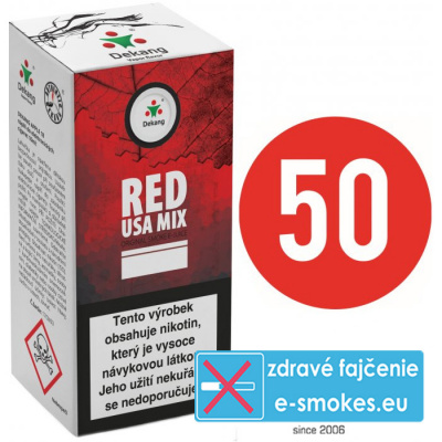 e-liquid Dekang Fifty RED USA MIX 10ml - 11mg