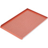 Perforovaný pečící plech se silikonovým povrchem 600x400 mm | UNOX, 911211 měděný