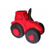 Cukrová dekorácia traktor červený