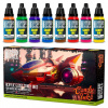 Green Stuff World Sada x8 akrylových farieb Candy Ink (Green Stuff World)