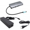 i-tec USB-C Metal Nano Dock HDMI/VGA with LAN + Power Delivery 100W + Charger 100W (bundle)