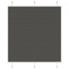 Plisovaná roleta černá 120x150 cm Šířka látky 119,4cm Polyester Černý 4015147