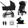 Kinderkraft Newly Black Základňa k autosedačke 3v1 2023