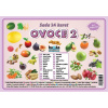OVOCE 2 - sada 24 laminovaných karet