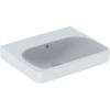 Geberit Smyle Square umývadlo 55x44 cm obdĺžnik klasické umývadlo-umývadlo na nábytok-vstavané umývadlo biela 501.574.00.1